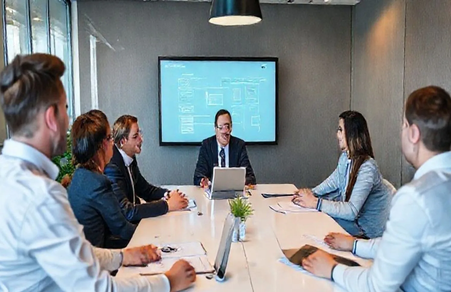 business efficiency consulting meeting